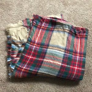 Modcloth plaid blanket scarf